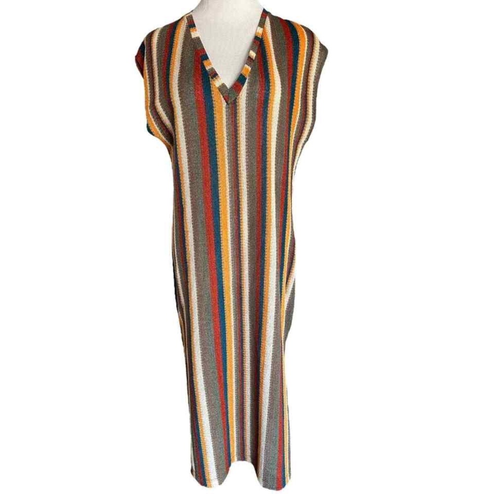 ZARA Striped Knit Dress